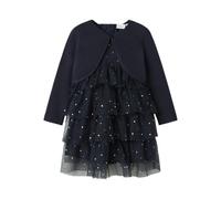 Name IT Set Nmfrasille Lnoos Ensemble Spencer, Dark Sapphire, 80 Fille