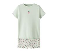 NAME IT Set 'NMFVIVEMMA' opal / vert foncé / rose clair, Taille 110