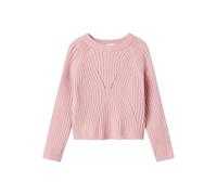 NAME IT Short Knit Pullover P Nkfrikine Ls Pull Court en Tricot P, Cradle Pink, 134-140 Fille