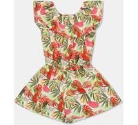 Name It Short-Sleeve Playsuit Blanc 7Y Female