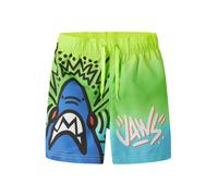 NAME IT Shorts de bain 'NKMMagnus Jaws' bleu / citron vert / vert clair / noir, Taille 128