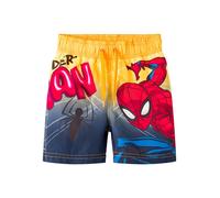 NAME IT Shorts de bain 'Spider-Man' bleu / orange / rouge, Taille 92