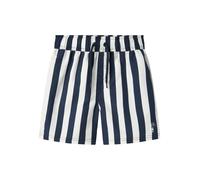 NAME IT Shorts de bain 'ZABA' bleu marine / blanc, Taille 128