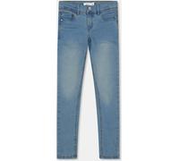 NAME IT NKFPOLLY DNMATASIS Pant Noos Pantalons, Bleu Jeans Clair, 158 cm Garçon