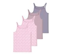 Name It Sous-vêtement Sans Manches Floral 4 Unités