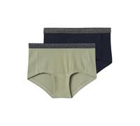 NAME IT Sous-vêtements bleu nuit / gris argenté / olive, Taille 134-140