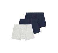 NAME IT Sous-vêtements bleu nuit / gris chiné, Taille 122-128