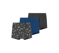 NAME IT Sous-vêtements 'Iron Space' bleu clair / bleu foncé / jaune / anthracite, Taille 86
