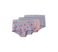 NAME IT Nkfhipster 3P Lavender Hearts Noos, Gris Lavande, Numeric_116 Fille