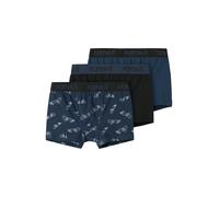 NAME IT Sous-vêtements 'NKMTitan Skater' bleu foncé / noir, Taille 146-152