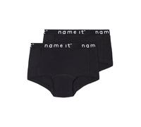 Name It Garçon Nkfhipster 2p Noos Culotte, Noir / Paquet : W/Noir, 134 EU