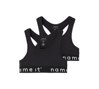 NAME IT Soutiens-gorge noir / blanc, Taille 158-164