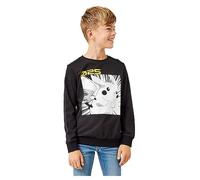 NAME IT NKMNIS Pokemon Sweat BRU W Hood Noos BFU Sweatshirt à Capuche, Noir, 158/164 cm Garçon
