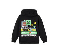 NAME IT Sweat 'Minecraft' mélange de couleurs / noir, Taille 146-152