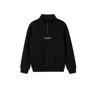 NAME IT Sweat 'NKMBrody' noir / blanc, Taille 122-128