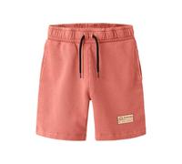 NAME IT Sweat Nkmfandel Unb Noos Short de Sport, Peach Echo, 152 cm Enfants et Adolescents