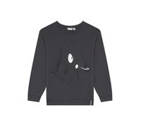 NAME IT Sweat 'NKMSKALL FORTNITE' anthracite / blanc, Taille 134-140