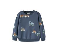NAME IT Sweat 'NMMFotractor' marine / bleu clair / umbra / kaki, Taille 104