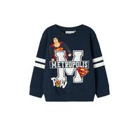 NAME IT Sweat 'NMMJASP SUPERMAN' bleu marine / jaune / rouge / blanc, Taille 104