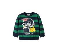 NAME IT Sweat 'NMMJosef Pokemon' bleu marine / jaune / vert / blanc, Taille 98