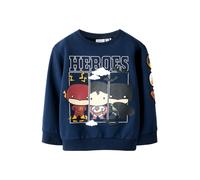 NAME IT Sweat 'NMMOSMUS BATMAN' marine / rouge / noir / blanc, Taille 110