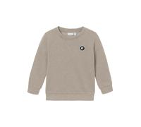 NAME IT Sweat 'NMMVimo' beige foncé / noir / blanc, Taille 98