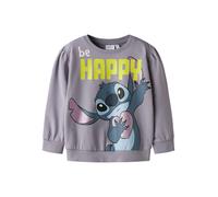 NAME IT Sweat-shirt bleu marine / bleu clair / jaune pastel / lilas, Taille 116