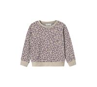 NAME IT Sweat-shirt 'DAVINA' sable / violet clair, Taille 104