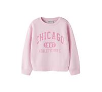 NAME IT Sweat-shirt 'NKFFABIA' rose / rose clair / blanc, Taille 158-164
