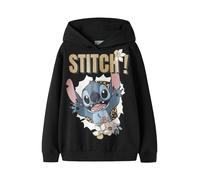 NAME IT Sweat-shirt 'NKFJYNDA STITCH' or / pétrole / mauve / noir, Taille 116