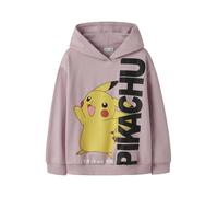 NAME IT Nkfnisara Pokemon RLX Sweat Wh Bru Sky, Keepsake Lilac, 134-140 Fille