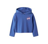 NAME IT Sweat-shirt 'NKFVIALA' bleu / rouge / blanc, Taille 158-164