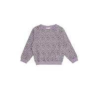 NAME IT Sweat-shirt 'NMFBEARTA' lavande / noir / blanc, Taille 116