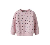 NAME IT Sweat-shirt 'NMFSOLEA' aubergine / bleu violet / rose / argent, Taille 110