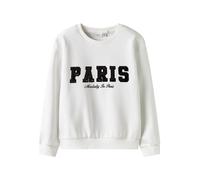 NAME IT Sweat-shirt noir / blanc, Taille 116