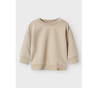 NAME IT Sweat 'Takki' beige foncé, Taille 56