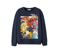 NAME IT Sweat 'Transformers' bleu marine / jaune / rouge / noir, Taille 122-128