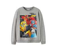 NAME IT Sweat 'Transformers' jaune / gris / rouge / noir, Taille 146-152