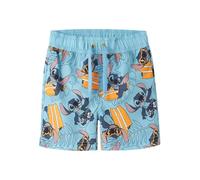 NAME IT Swimshorts Nmmmouritz Stitch Short de Bain Long Wdi, Bleu Clair, 116 Garçon