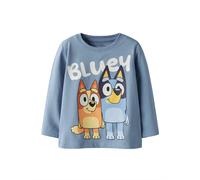 NAME IT T-Shirt bleu clair / orange / noir / blanc, Taille 92