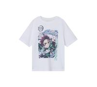 NAME IT T-Shirt 'Demon Slayer' mélange de couleurs / blanc, Taille 116