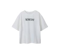 NAME IT T-Shirt 'Dyp Wednesday' saphir / violet / noir / blanc, Taille 122-128