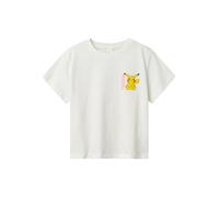 NAME IT T-Shirt 'Dyppi Pokemon' bleu ciel / jaune / rose / blanc, Taille 134-140