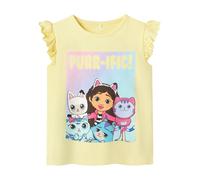 NAME IT T-Shirt 'Gabby's Dollhouse' bleu clair / jaune / rose / blanc, Taille 92