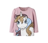 NAME IT T-Shirt 'My Little Pony' bleu clair / noisette / mauve / blanc cassé, Taille 92