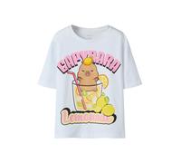NAME IT T-Shirt 'NKFAbina Capybara' mélange de couleurs / blanc, Taille 104