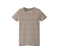 NAME IT T-Shirt 'NKFSuraja' écru / marron, Taille 116