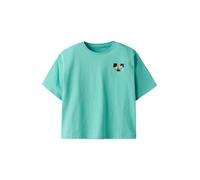 NAME IT T-Shirt 'NKFTARA' menthe / lilas / noir / blanc, Taille 122-128