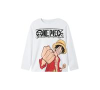 NAME IT T-Shirt 'NKMArk Onepiece' nude / rouge / noir / blanc, Taille 134-140