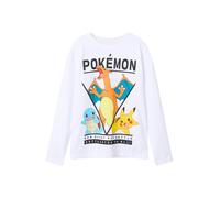 NAME IT T-Shirt 'NKMAst Pokemon' jaune / orange / noir / blanc, Taille 134-140